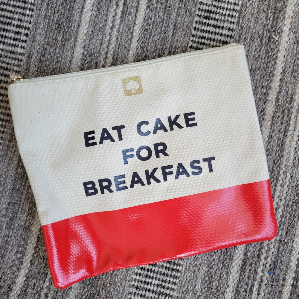 Kate spade cake for breakfast clutch